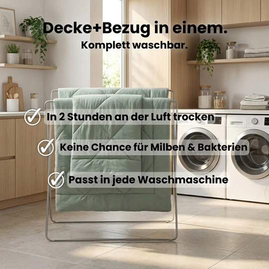 DreamOro in Waschmaschine – in 2 Stunden trocken