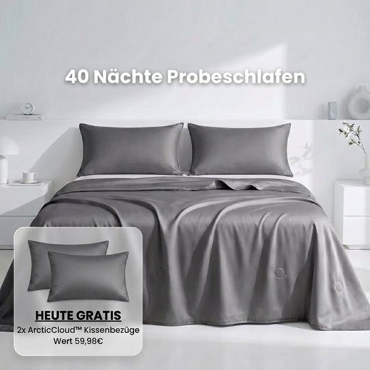 Decke und Kissenbezug im Set